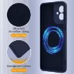 Moto G55 5G Shockproof Silicone Magsafe Case - Navy Blue - 7