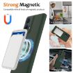 Moto G85/S50 Neo 5G Shockproof Silicone Magsafe Case - Dark Green - 3