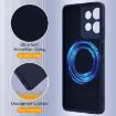 Moto G Power 2025 Shockproof Silicone Magsafe Case - Navy Blue - 7
