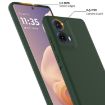 Motorola Moto G34/G45 5G Shockproof Silicone Magsafe Case Dark Green - 6