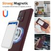 Motorola Edge 40 Neo Shockproof Silicone Magsafe Case - Plum Color - 3
