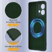 Motorola Edge 40 Neo Shockproof Silicone Magsafe Case - Dark Green - 7