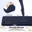 Moto G04/G04s/E14 4G Shockproof Silicone Magsafe Case - Navy Blue - 5