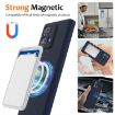Moto G84 Shockproof Silicone Magsafe Case - Navy Blue - 3