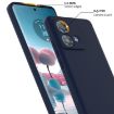 Moto G84 Shockproof Silicone Magsafe Case - Navy Blue - 6