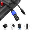 TY015 Type-C to XLR Male Audio Cable, 2m, Black Blue Stereo Output - 4