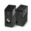 AUN A32 Smart Projector 1280x720P 200ANSI D3100 CPU, UK Plug, Black - 2