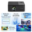 AUN A32 Smart Projector 1280x720P 200ANSI D3100 CPU, UK Plug, Black - 3