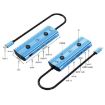 YCE V261 13-in-1 USB-C/Type-C HUB Adapter AI Docking Station - Blue - 4