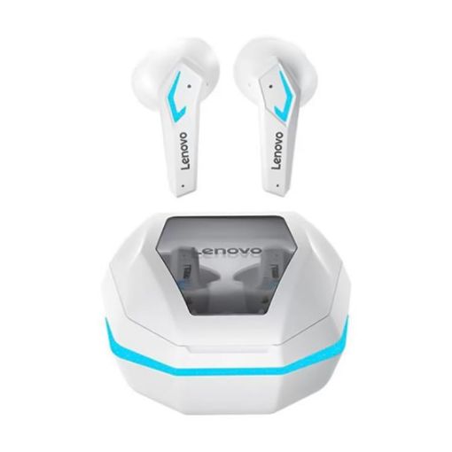Lenovo TG102 AI Noise Reduction BT 5.4 Wireless Earphones White - 1