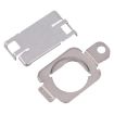 iPhone 15 Plus Flashlight/Mic Iron Sheet Cover - 1 Pair Back Cover - 2