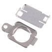 iPhone 15 Plus Flashlight/Mic Iron Sheet Cover - 1 Pair Back Cover - 4