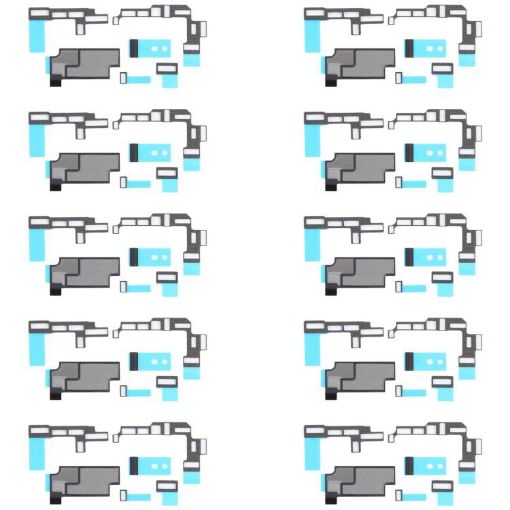 iPhone 16 Plus Mainboard Heat Sink Sticker & FPC Foam Pads 10 Sets - 1