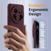 Xiaomi 14 Ultra Shockproof Silicone Magsafe Case - Plum Color - 4