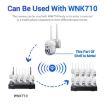 ESCAM WNK710 3MP HD WiFi Camera with Motion Detection, UK Plug (White) - 3