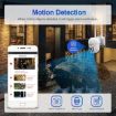 ESCAM WNK710 3MP HD WiFi Camera with Motion Detection, UK Plug (White) - 9