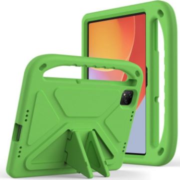Infinix Xpad 11 2024 Green EVA Shockproof Tablet Case with Holder - 1