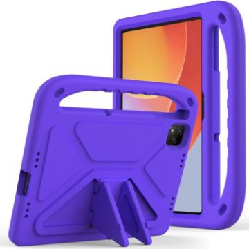 Infinix Xpad 11 2024 Purple EVA Shockproof Tablet Case with Holder - 1