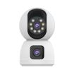 K12 1080P HD Dual Lens Wireless WiFi Camera - White - 1