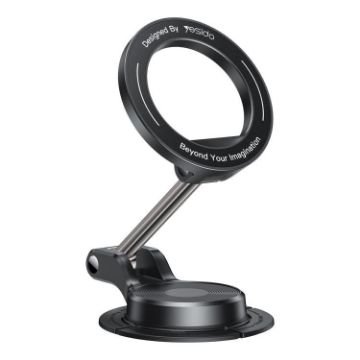 Yesido C218 Car MagSafe Magnetic Phone Holder - Black - 1