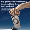 Yesido C218 Car MagSafe Magnetic Phone Holder - Black - 3