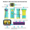 X1 Kids Microscope - 3" HD Screen, 800X Magnification, Green - 8