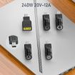 240W Laptop Charging Adapter, 4.5x0.6mm to ASUS Square Port - 3