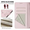 Vivo S30 Pro Mini Pink Smile Embossing RFID Leather Phone Case - 6