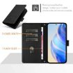 Vivo S30 Pro Mini Black RFID Leather Phone Case with Smile Embossing - 3