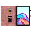 Tecno Megapad 11 Pink Lily Embossed Leather Tablet Case - 3