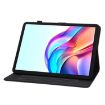 Tecno Megapad 11 Black Lily Embossed Leather Tablet Case - 4