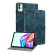 Tecno Megapad 11 Dark Blue Tiger Pattern Flip Leather Tablet Case - 1
