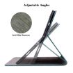 Tecno Megapad 11 Dark Blue Tiger Pattern Flip Leather Tablet Case - 5
