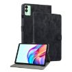 Tecno Megapad 11 Black Tiger Pattern Flip Leather Tablet Case - 1