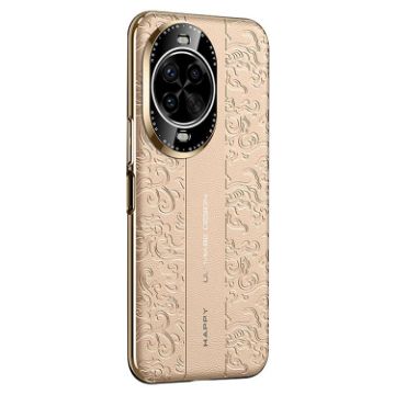 Huawei nova 14 Pro Gold Cloud Dragon Leather Phone Case - 1