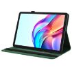 Tecno Megapad 11 Green Butterfly Flower Embossed Leather Tablet Case - 4
