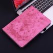 Tecno Megapad 11 Rose Red Butterfly Embossed Leather Tablet Case - 6