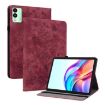 Tecno Megapad 11 Red Butterfly Rose Embossed Leather Tablet Case - 1