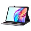 Tecno Megapad 11 Dark Blue Butterfly Rose Embossed Leather Tablet Case - 3