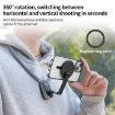 RUIGPRO Magnetic Neck Mount Anti-shake Phone Bracket - Grey - 4