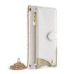 Realme P3 Ultra 5G White Crossbody Chain Fishtail Litchi Leather Case - 2