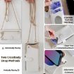 Redmi A5 4G White Crossbody Chain Fishtail Litchi Leather Case - 5