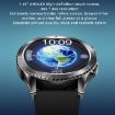 H9 1.43" Steel Strap ECG Smart Watch with Bluetooth Calls (Black) - 4