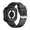 TK17 1.91" Screen Smart Watch with ECG, Silicone Strap - Black - 3