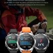 HD300 Sports Smart Watch, 1.43" AMOLED, Blood Oxygen, Black Silicone Strap - 5