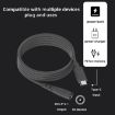 100W Type-C to DC 5.5x2.1mm Charging Adapter, 5m Length - 7