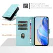 Realme Narzo 80/14 Pro 5G Mint Green RFID Leather Phone Case India - 3