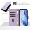 Realme 14x/V70/C75 5G Light Purple RFID Leather Phone Case - 3