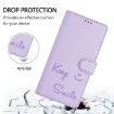 Realme 14x/V70/C75 5G Light Purple RFID Leather Phone Case - 5