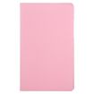 Samsung Galaxy Tab A7 T500 Pink 360 Rotating Leather Case Holder - 2
